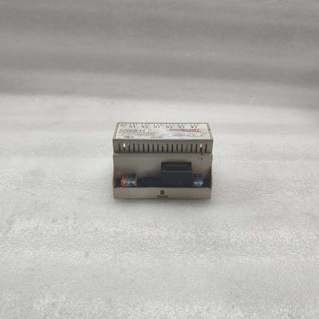 Soundlight 3206R-H 6x Power Contact Relay Driver DMX512 230V AC USITT