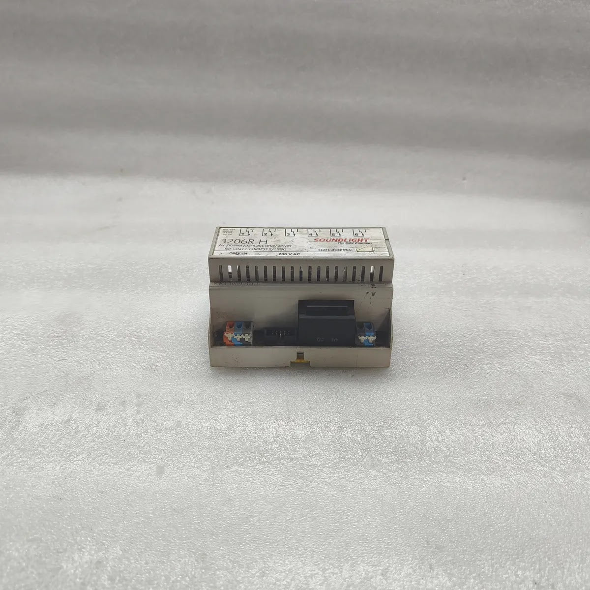 Soundlight 3206R-H 6x Power Contact Relay Driver DMX512 230V AC USITT