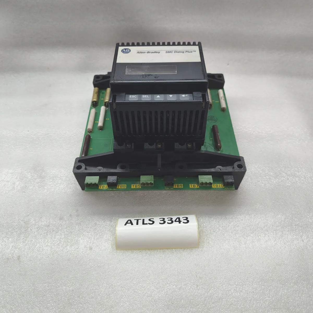 A Bradley SMC Dialog Plus 40888-490-01-B1FX Soft Starter Pump Controller