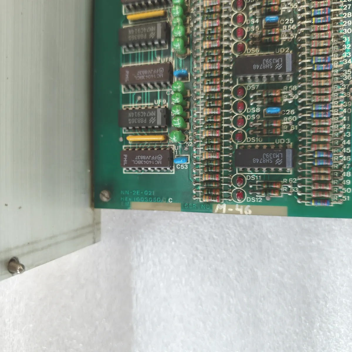 NOR CONTROL NN-2E-021 HER 100305D Automation Control Module Card