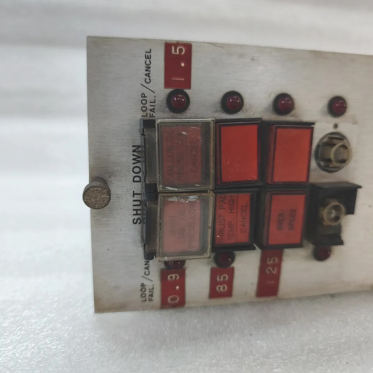 NORCONTROL NN-2E-018 AutoChief III Module L Engine Shutdown Control Card
