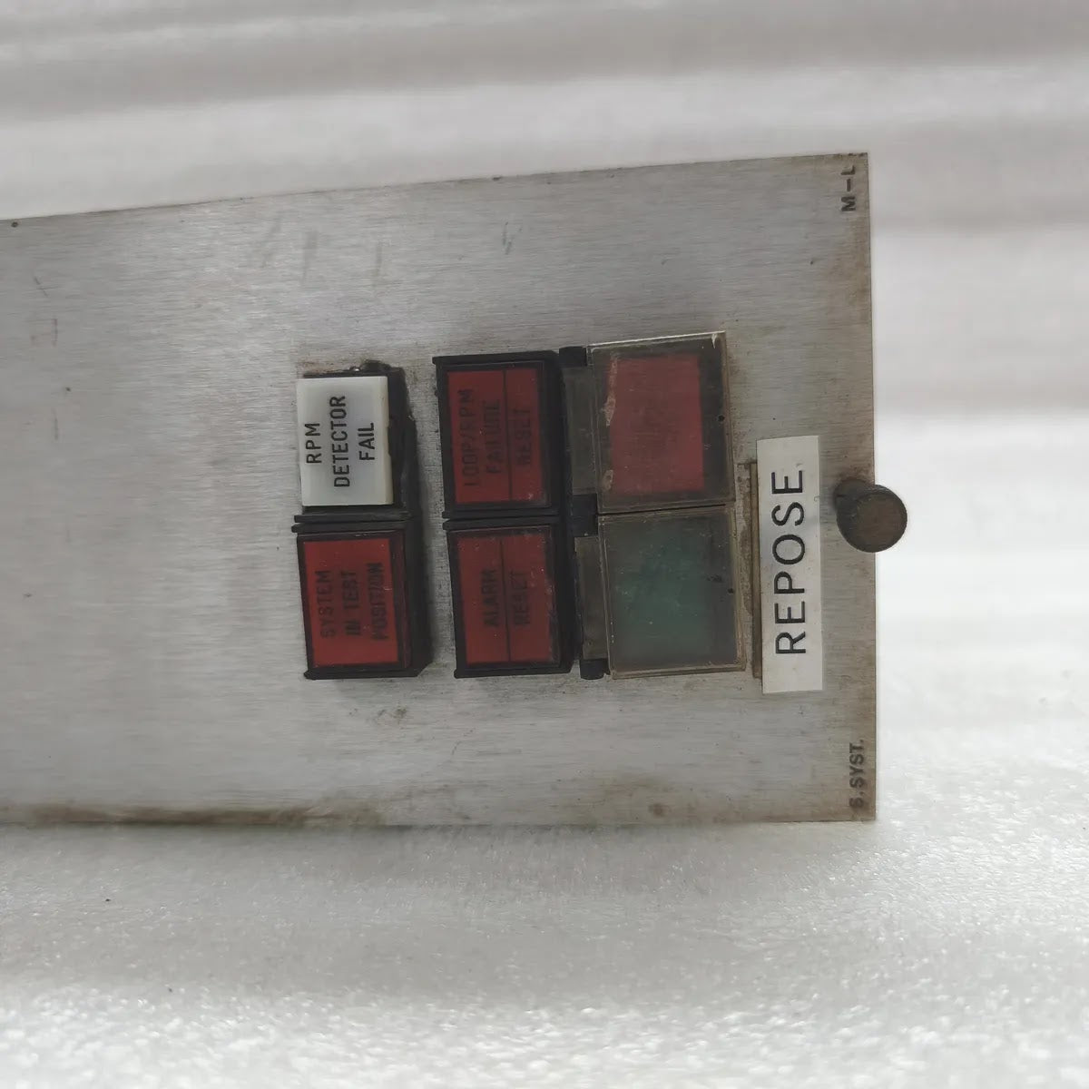 NORCONTROL NN-2E-018 AutoChief III Module L Engine Shutdown Control Card