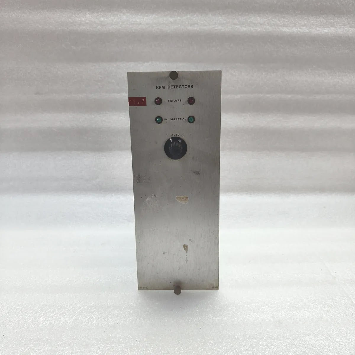 NORCONTROL NN-2E-019 Autochief III Module M RPM Detector Card