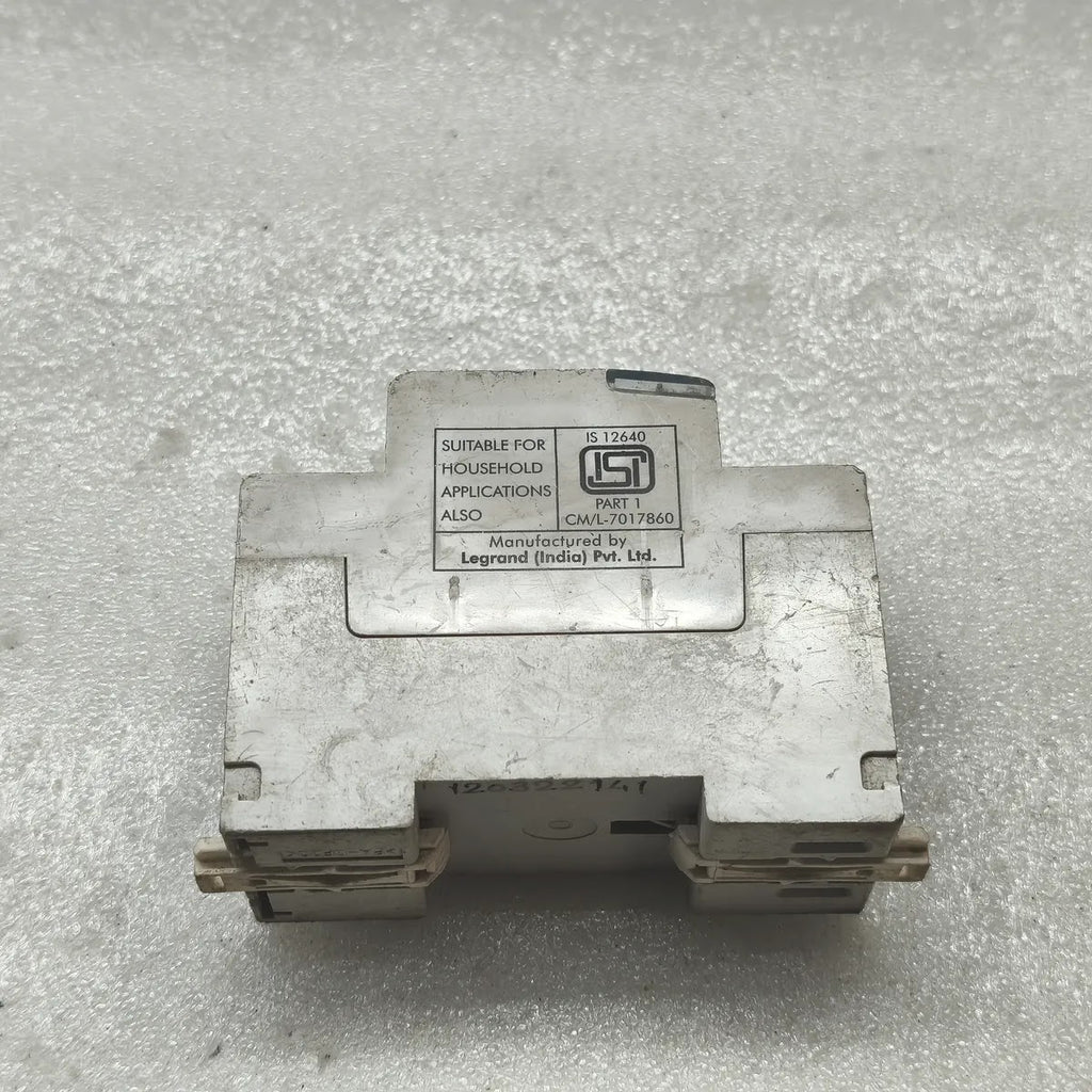 Legrand 08607 RCCB 2-Pole 40A 30mA 230V Residual Current Circuit Breaker