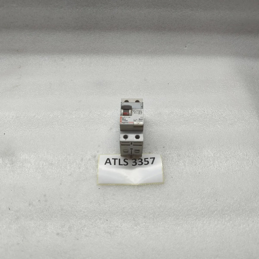 Legrand 08607 RCCB 2-Pole 40A 30mA 230V Residual Current Circuit Breaker