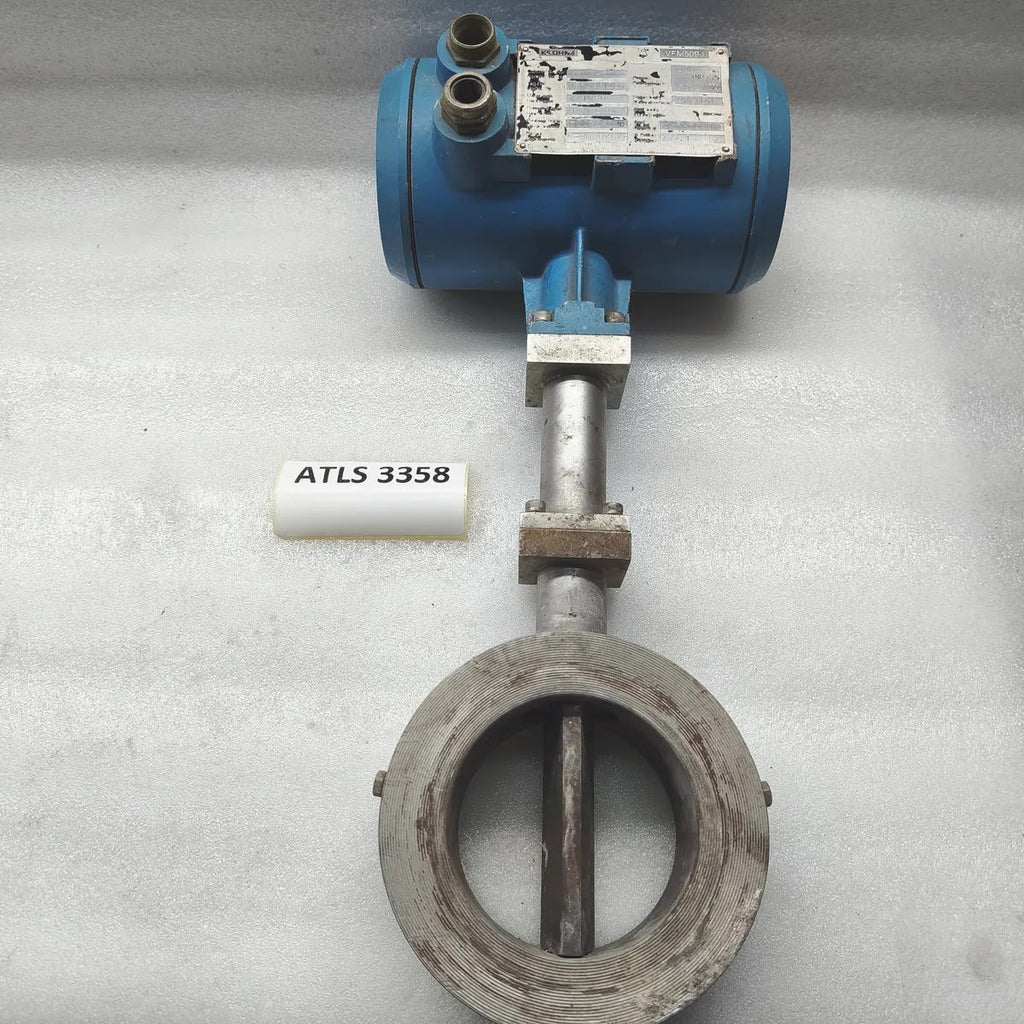 Krohne VFM5090 Vortex Flow Meter 4 Inch 230Vac 50Hz 0-3000KG/H SS316L Parafluor