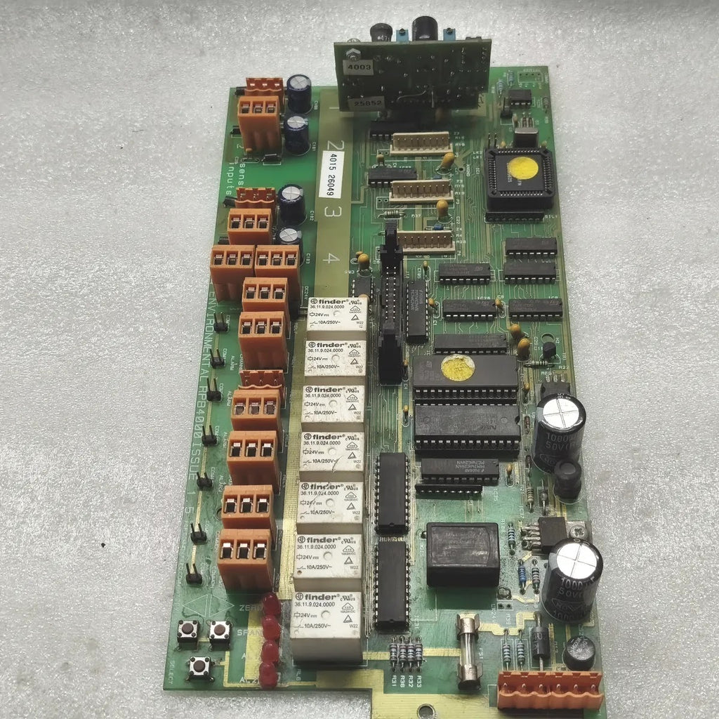 Environmental RPB4000 PCB Control Board 4015 26049 Finder Relay 24V 10A/250V