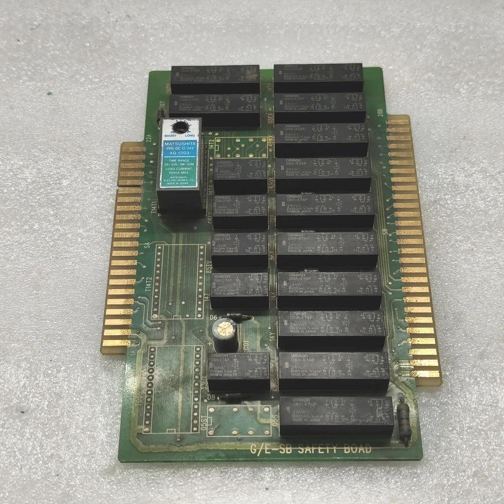 G/E-SB Safety Board DC 12/24V 3S/30S/3M/30M 150mA PCB Card Matsushita AQ 5703