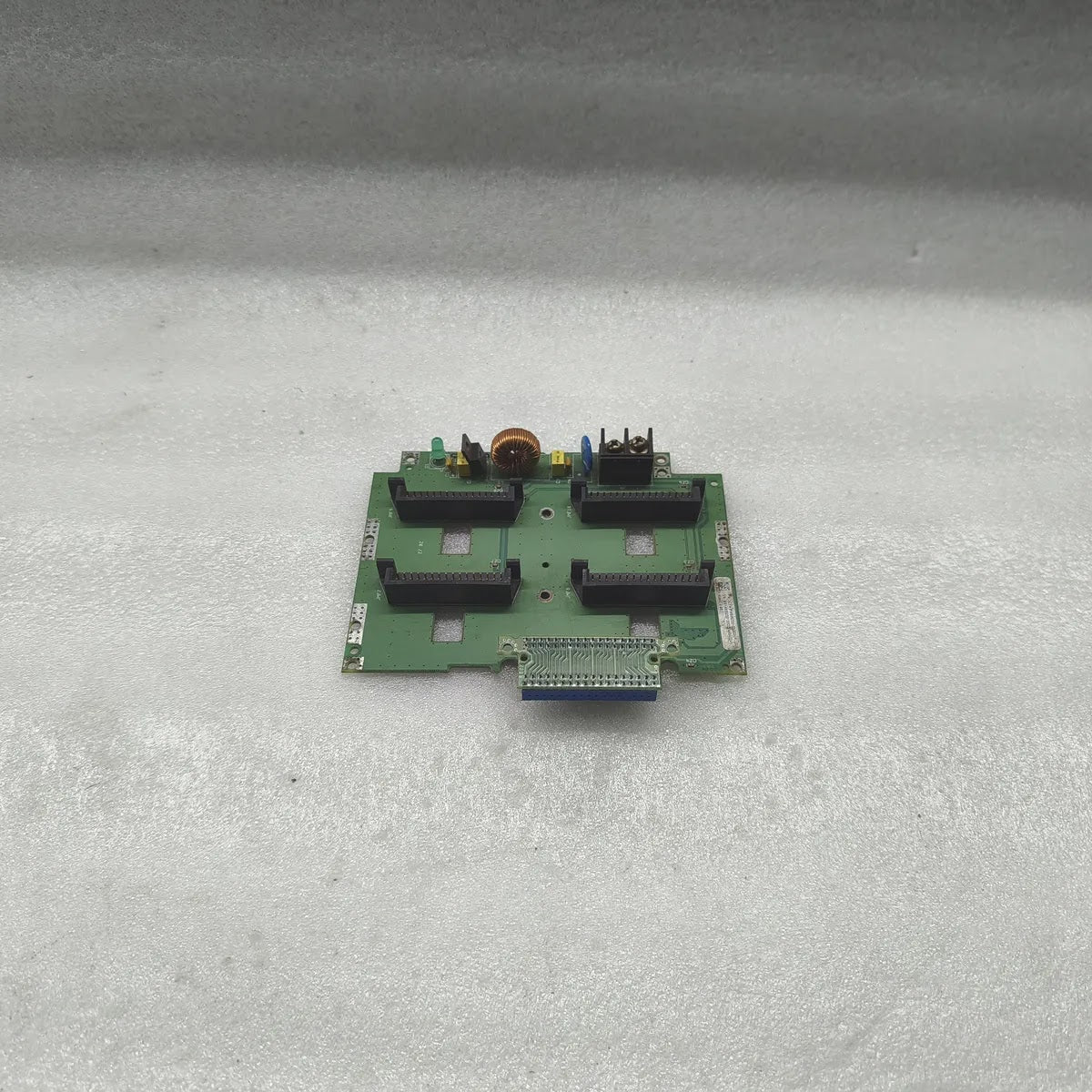 PCB Circuit Board with Multiple IDC Connectors and Inductor Terminal Block