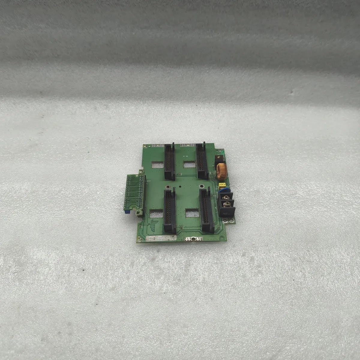 PCB Circuit Board with Multiple IDC Connectors and Inductor Terminal Block
