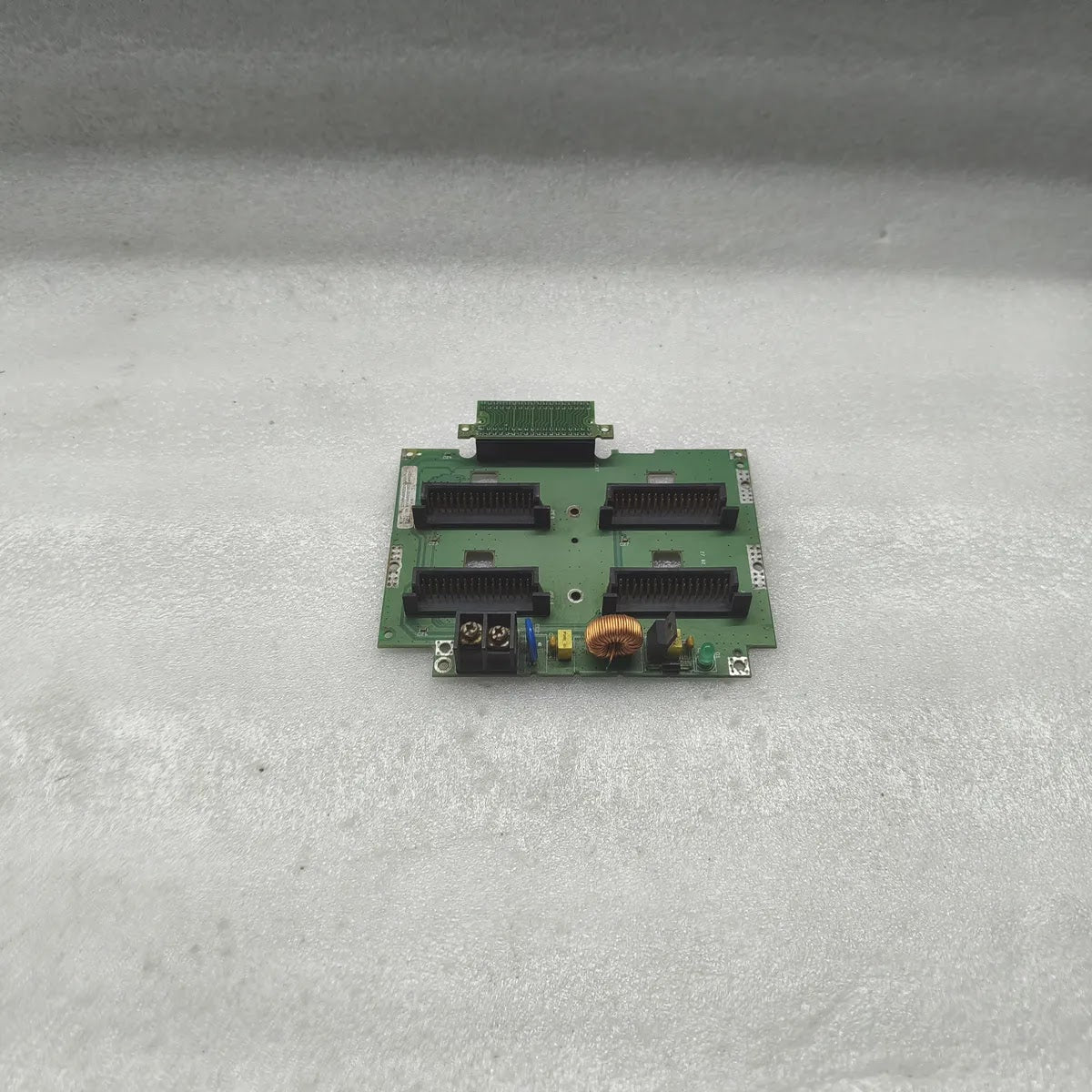 PCB Circuit Board with Multiple IDC Connectors and Inductor Terminal Block