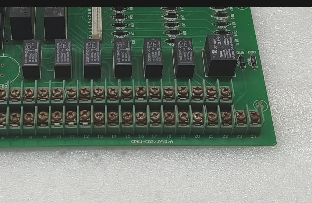 CPKJ-C02/JY1Q/A Relay Output PCB Board AC220V DC24V CRST19F-2C-DC24V