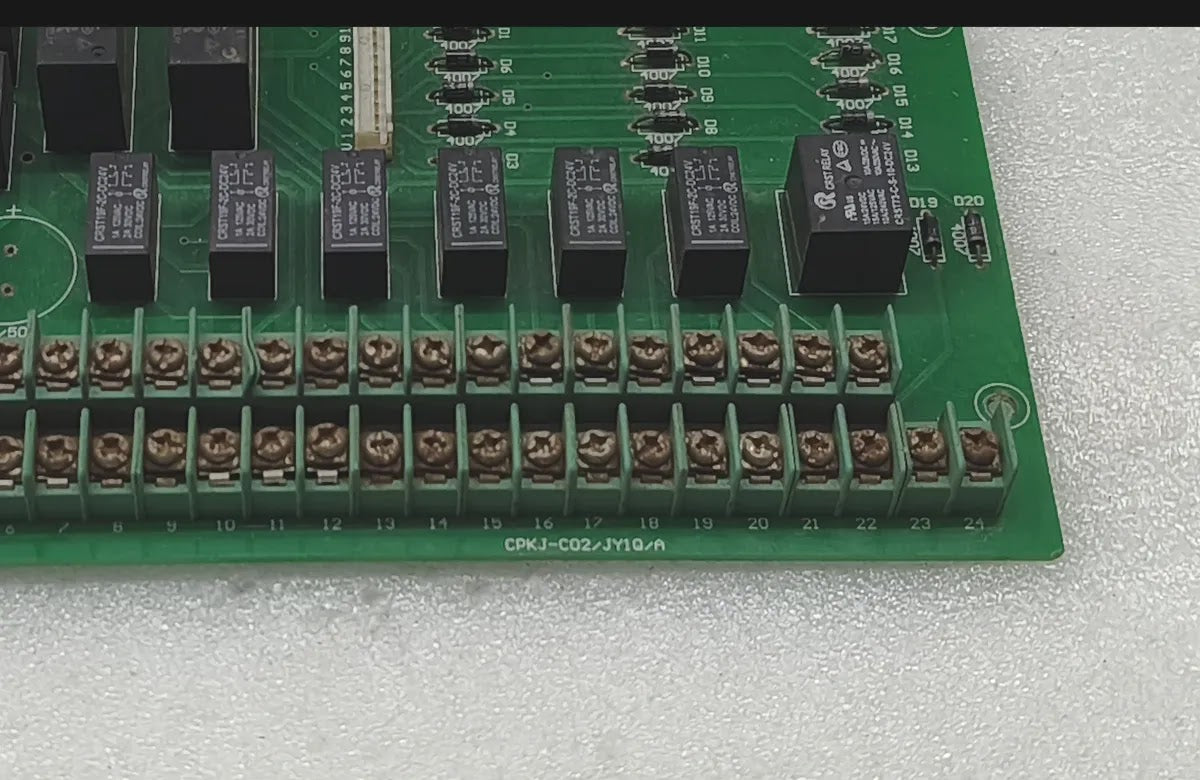 CPKJ-C02/JY1Q/A Relay Output PCB Board AC220V DC24V CRST19F-2C-DC24V