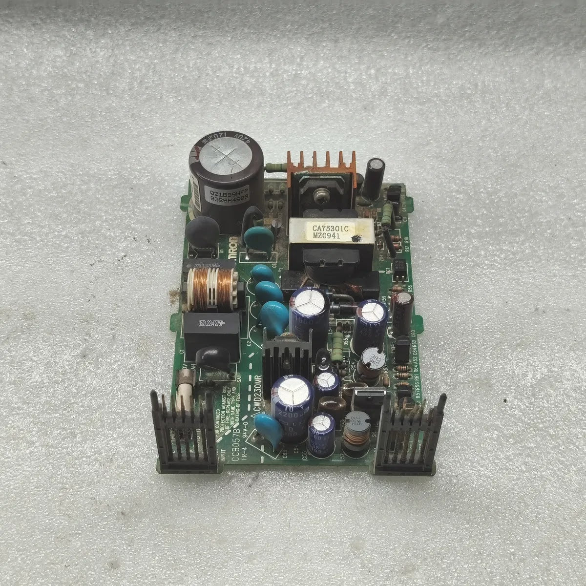 Omron CWD230MR Power Supply PCB Board CCB057B Input 34V-0 CA75301C