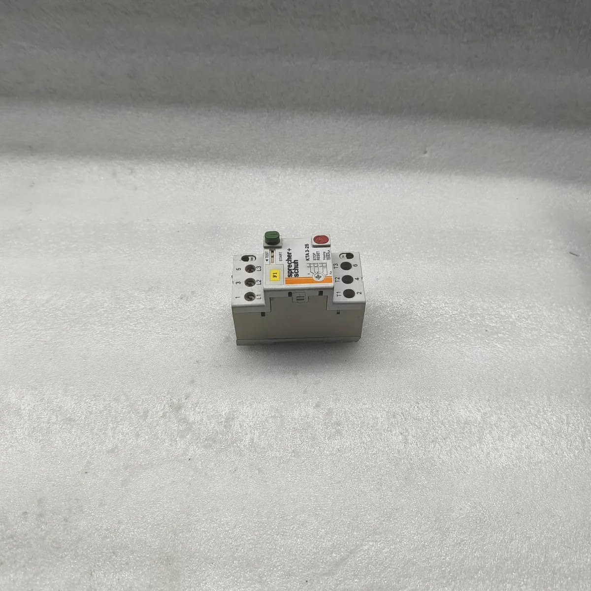 Sprecher+Schuh KTA 3-25 Motor Breaker 6.3-10A 600V + KT 3-25-PE1-10 Aux Block