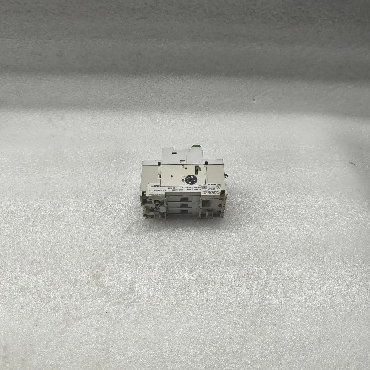 Sprecher+Schuh KTA 3-25 Motor Breaker 6.3-10A 600V + KT 3-25-PE1-10 Aux Block