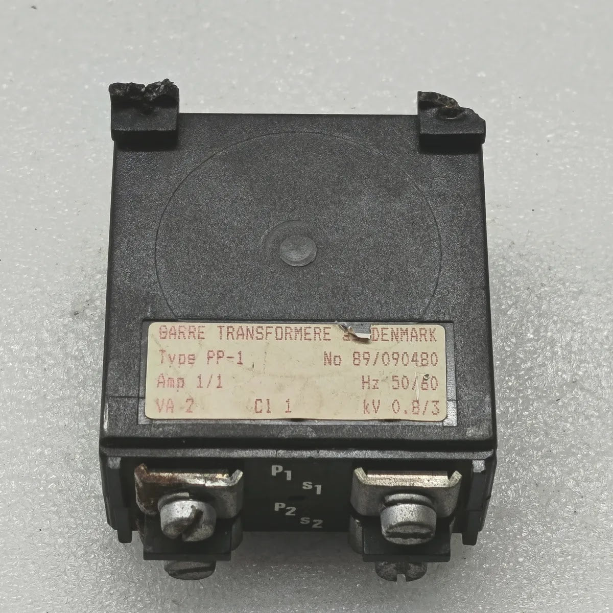 Garre Transformere PP-1 Current Transformer 1/1A VA 2 Cl 1 kV 0.8/3 50/60Hz