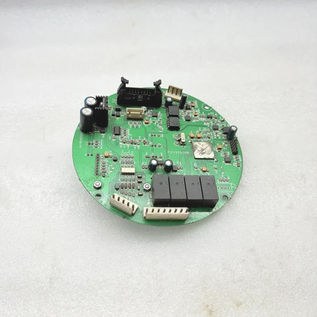 CIRCULAR PCB CONTROL BOARD XZ-M140704 P2H3992A0 LCD DISPLAY LED INDICATOR RELAY