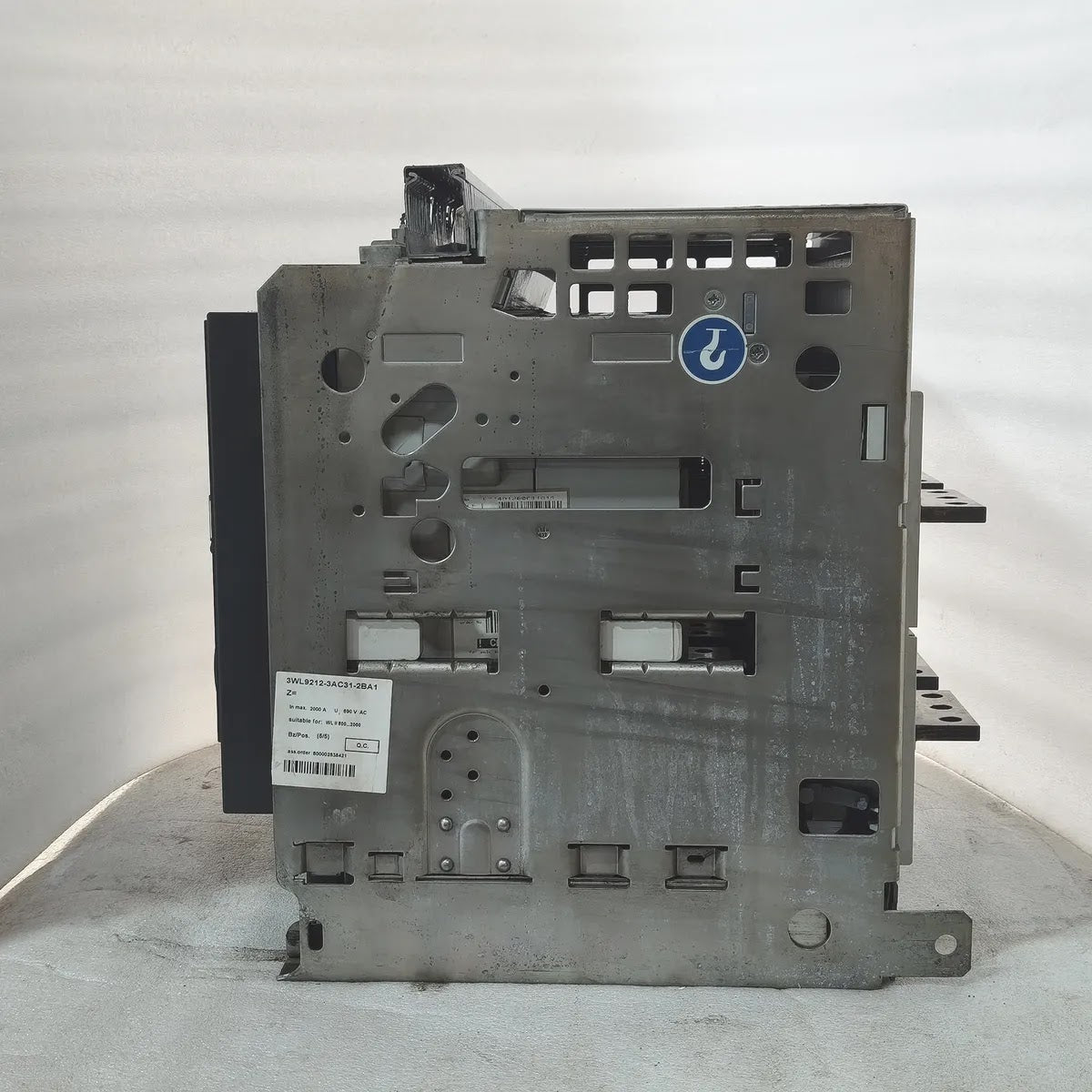 Siemens WL II 2000 S Air Circuit Breaker 3WL1220-3FB36-4GA4 2000A ETU45B