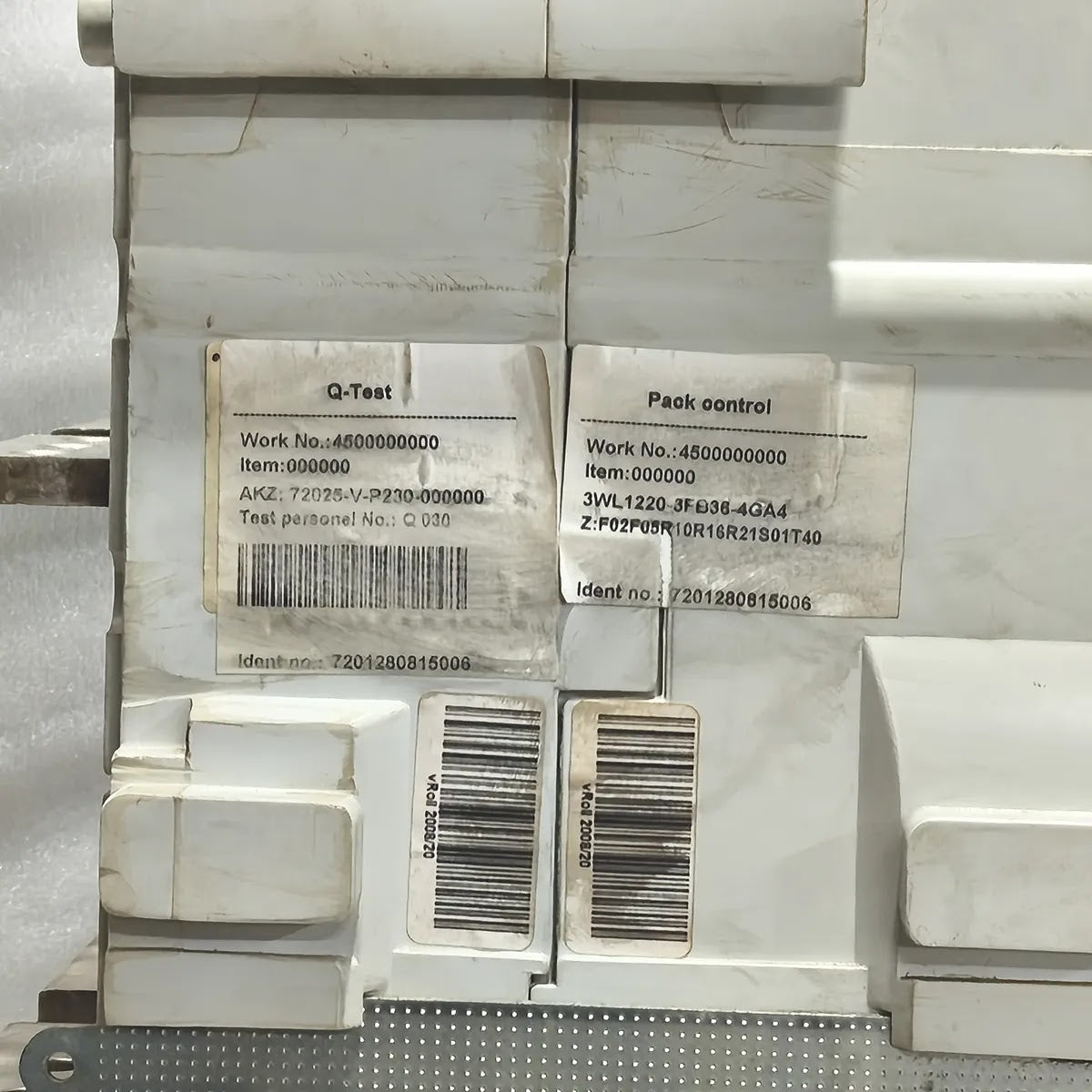 Siemens WL II 2000 S ACB 3WL1220-3FB36-4GA4 2000A 1000V CubicleBUS