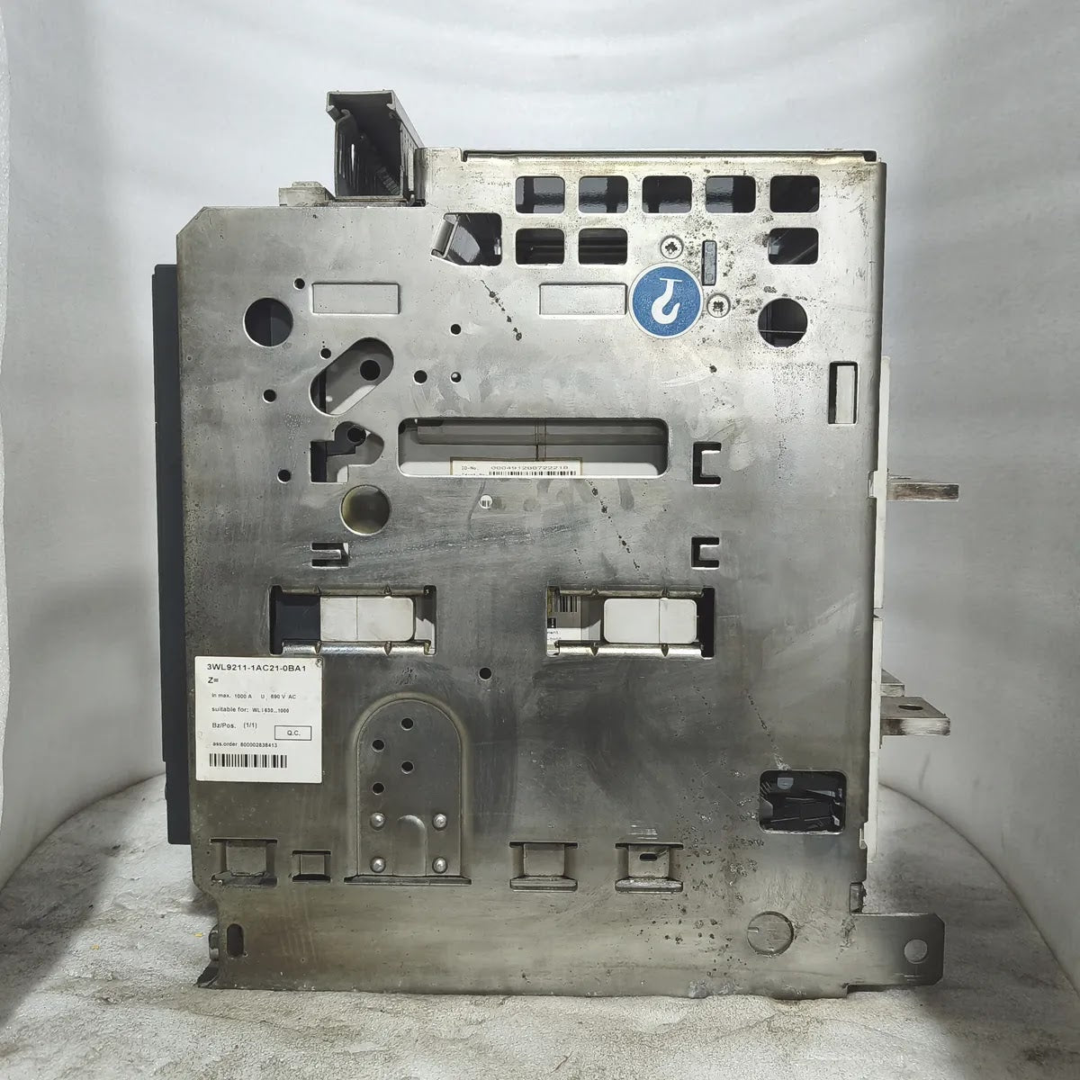 Siemens WL I 800 S Air Circuit Breaker 3WL1108-3CB36-4GA4 800A ETU25B 3P