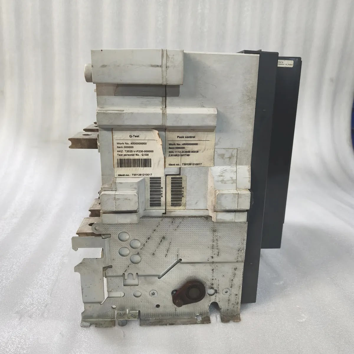 Siemens 3WL1112-2CB45-4GS4-Z Air Circuit Breaker WL I 1250 N 1250A 690V 4-Pole