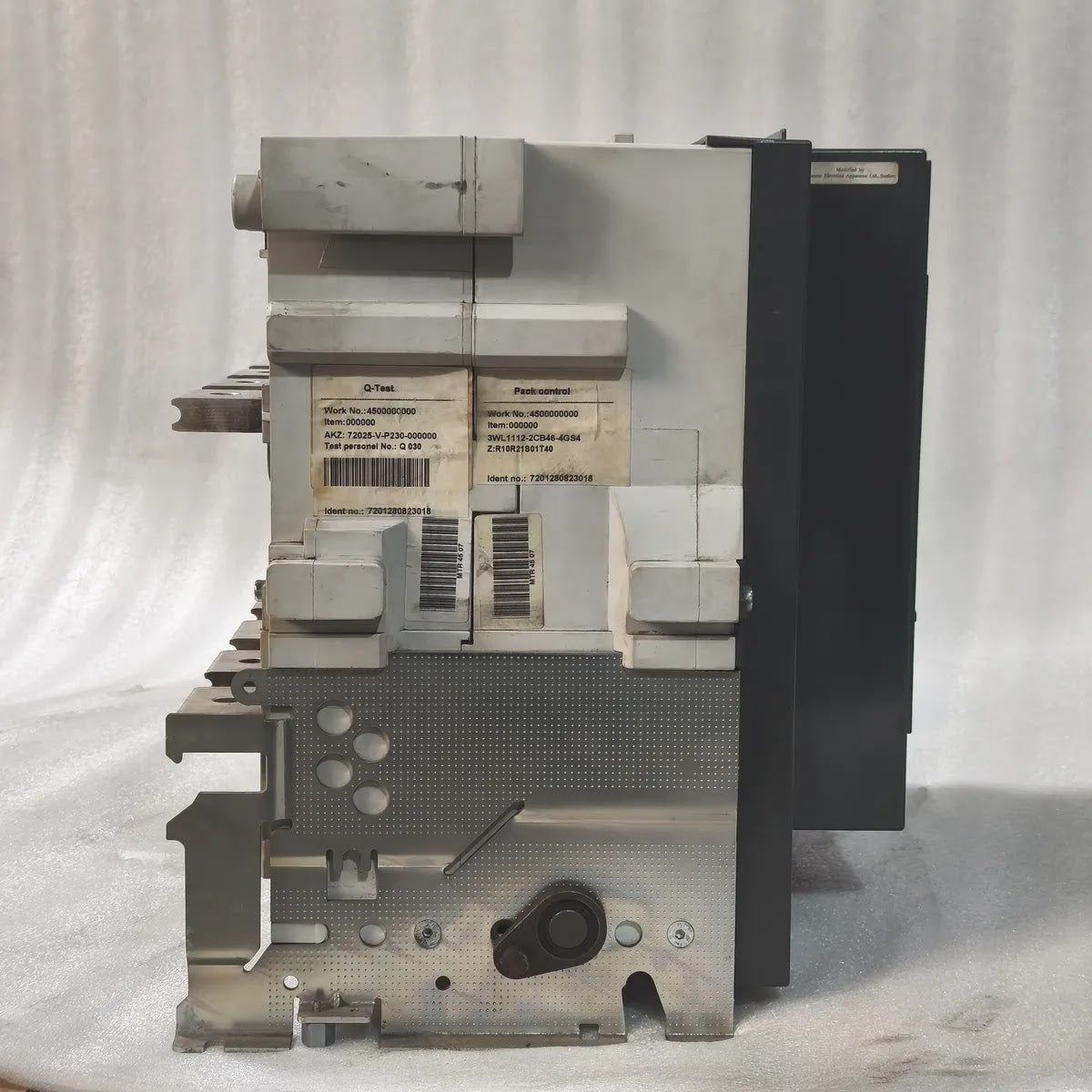 Siemens 3WL1112-2CB46-4GS4 Air Circuit Breaker WL I 1250 N 1250A 1000V ETU25B