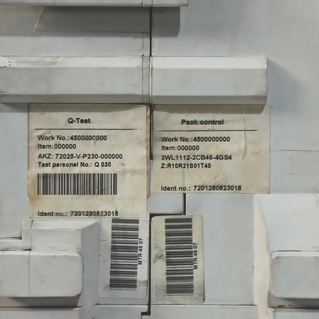 Siemens 3WL1112-2CB46-4GS4 Air Circuit Breaker WL I 1250 N 1250A 1000V ETU25B