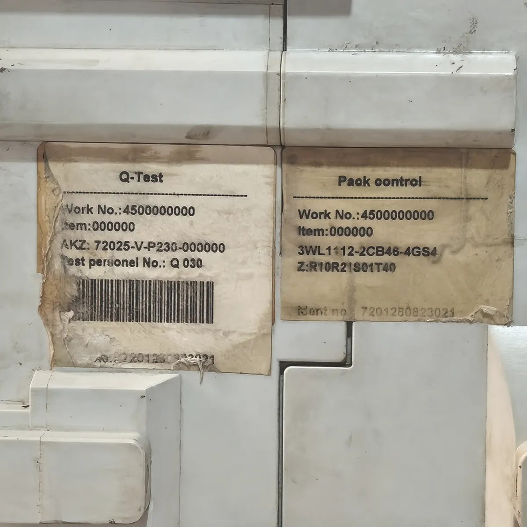 Siemens 3WL1112-2CB45-4GS4-Z ACB WL I 1250 N 1250A 1000V AC ETU25B Cat B