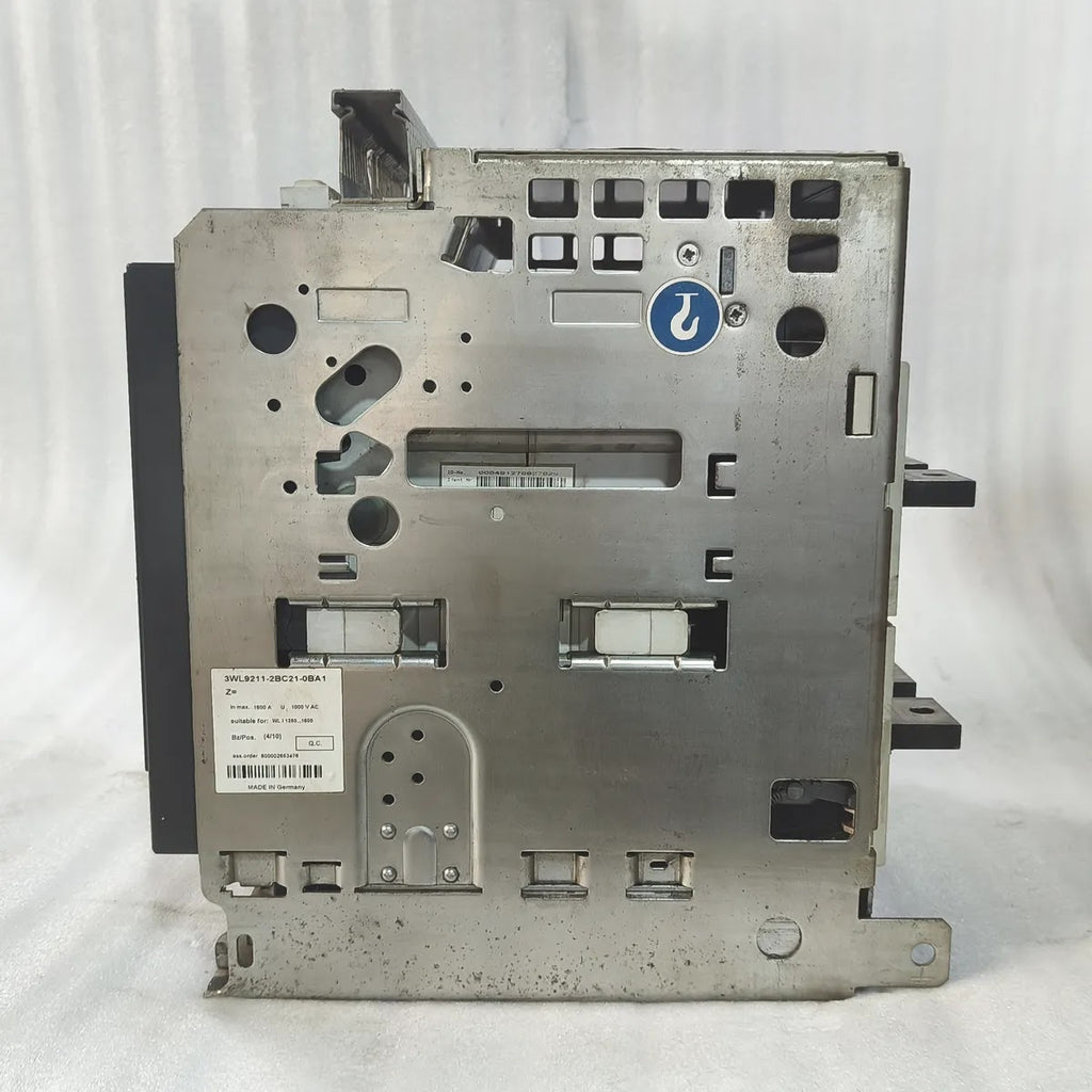 Siemens 3WL1112-2CB45-4GS4-Z ACB WL I 1250 N 1250A 1000V AC ETU25B Cat B
