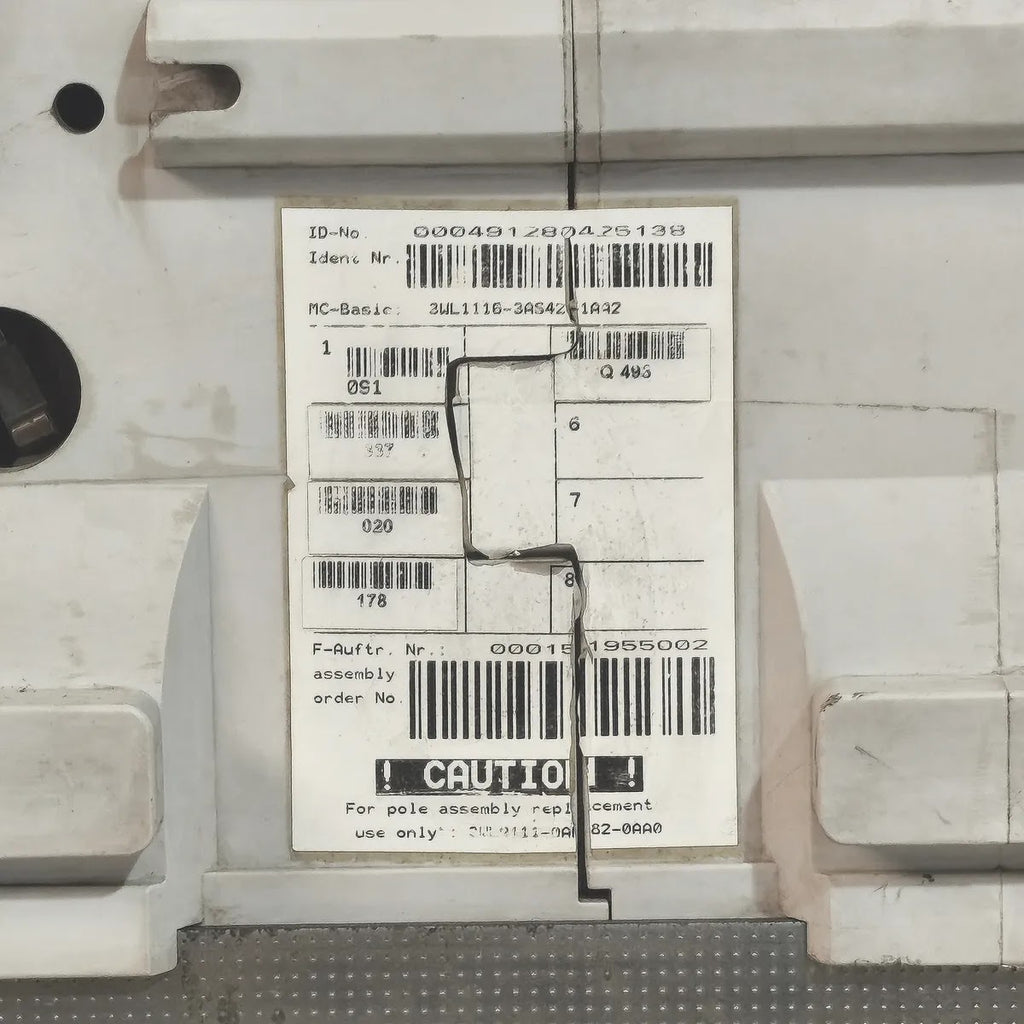 Siemens 3WL1112-2CB46-4GS4-Z Air Circuit Breaker WL I 1250 N 4-Pole 1250A 1000V