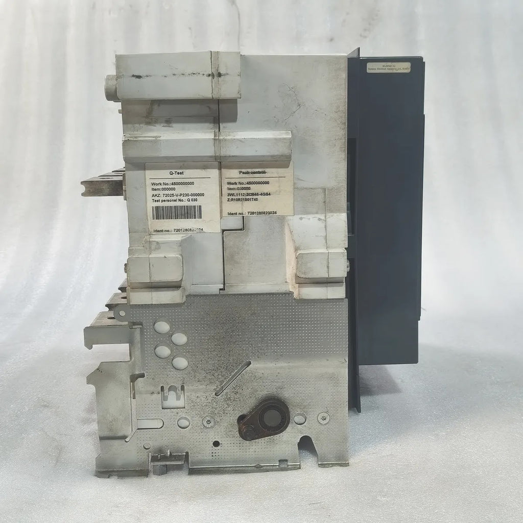 Siemens 3WL1112-2CB46-4GS4-Z ACB WL I 1250 N 1250A 1000V 12kV Rating Plug 1250A