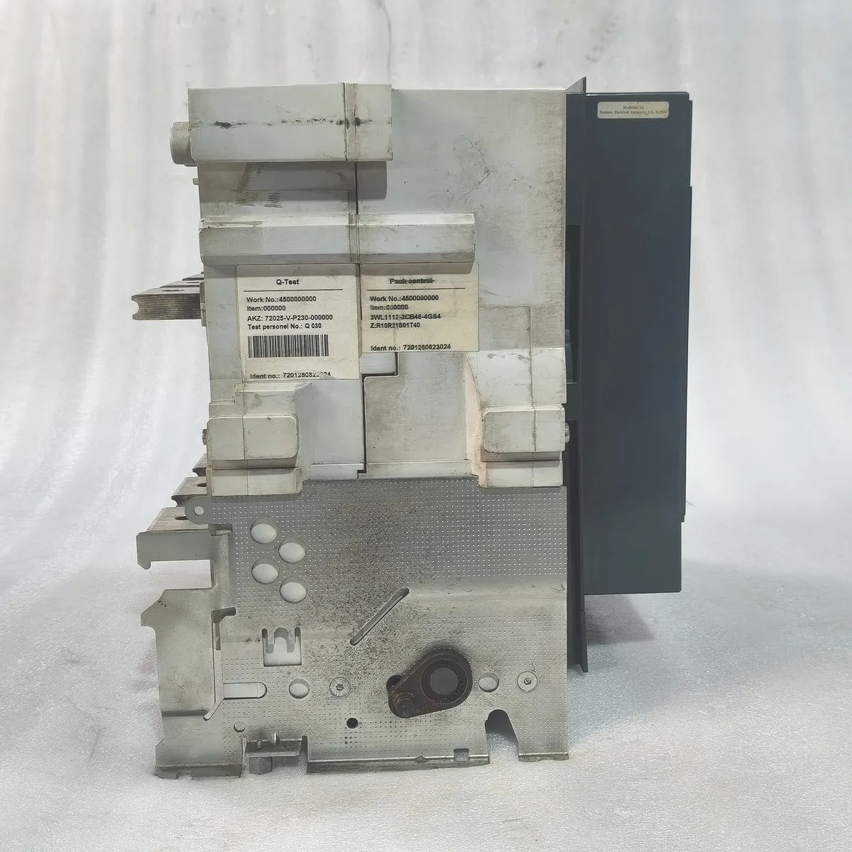 Siemens 3WL1112-2CB46-4GS4-Z ACB WL I 1250 N 1250A 1000V 12kV Rating Plug 1250A