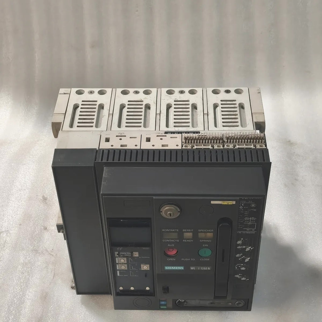 Siemens WL I 1250 N Air Circuit Breaker 3WL1116-3AS42-1AA2 1250A 1000V 55kA