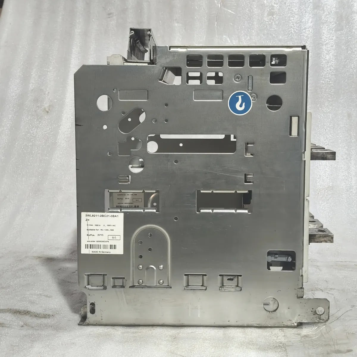 Siemens WL I 1250 N Air Circuit Breaker ETU25B 1250A 3WL1116-3AS42-1AA2 4-Pole