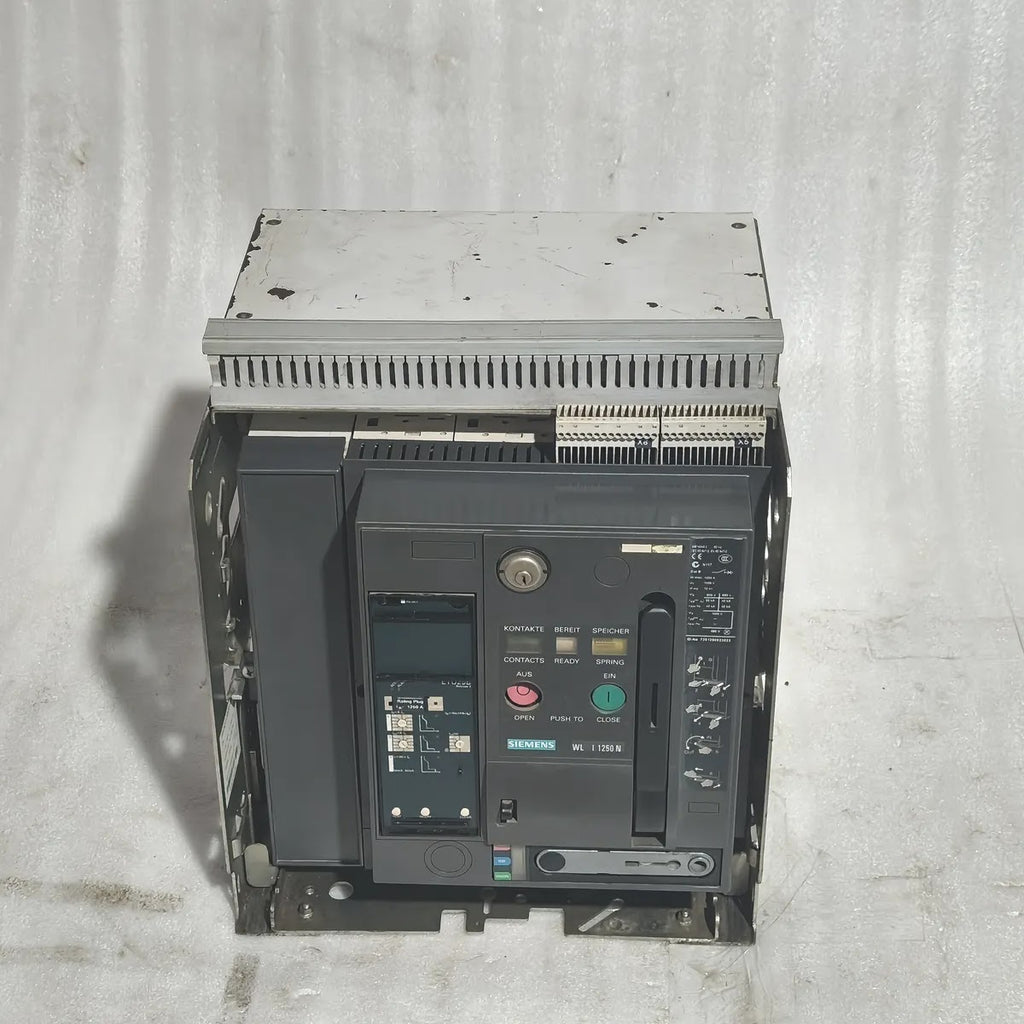 Siemens WL I 1250 N Air Circuit Breaker ETU25B 1250A 3WL1116-3AS42-1AA2 4-Pole