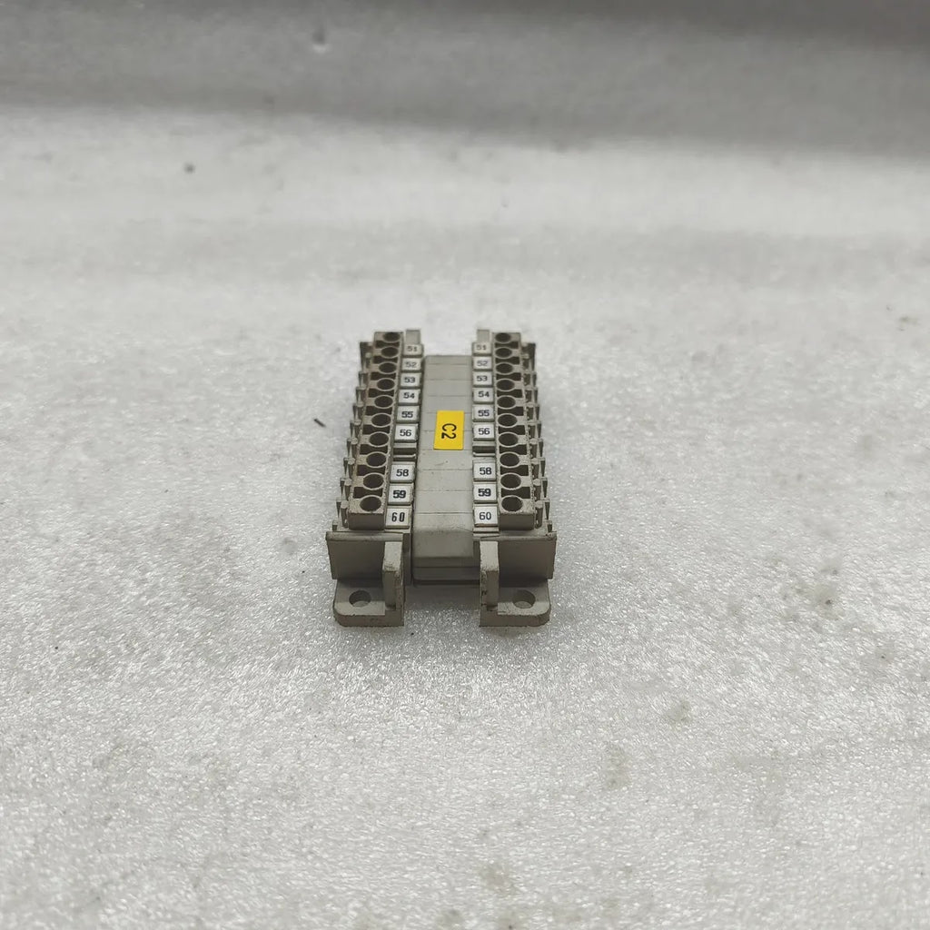 Terminal Block Strip 10-Way Numbered 51-60 30A 500V 6kV/3 Marine Industrial