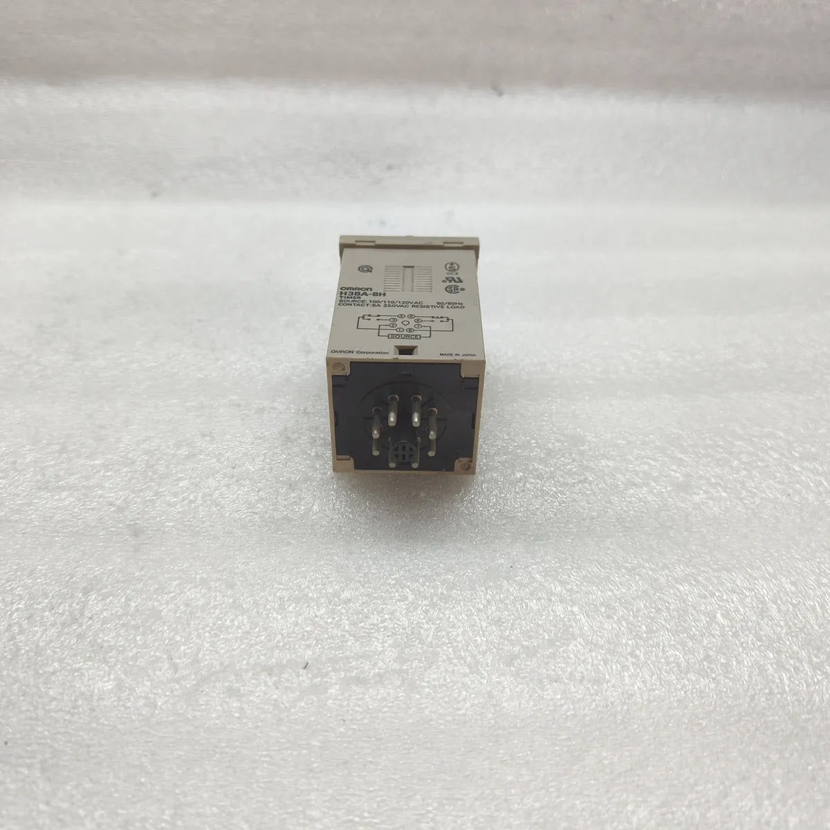 OMRON H3BA-8H Analog Timer 100/110/120VAC 5A
