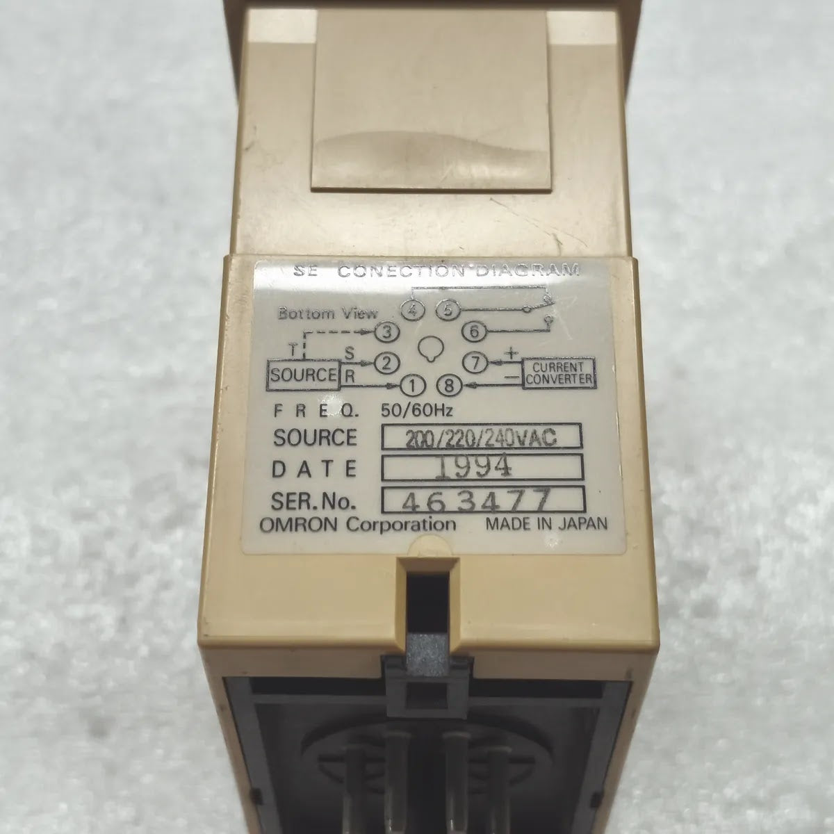 OMRON SE-KP2N Motor Protective Relay 200/220/240VAC 1-10s