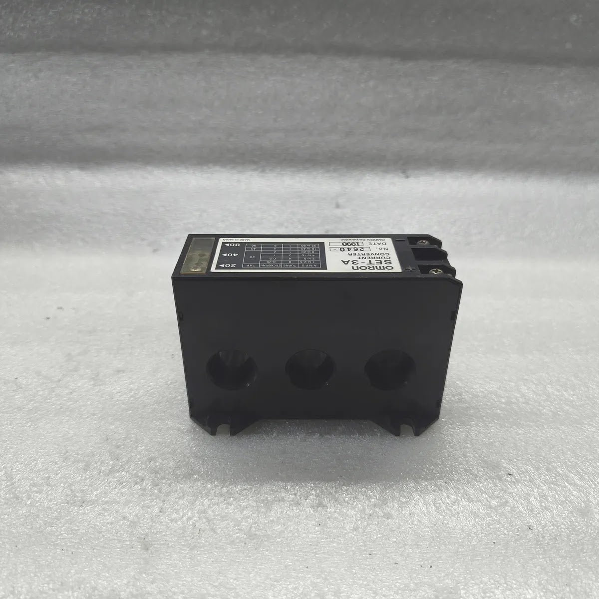 OMRON SET-3A Current Converter 1-80A