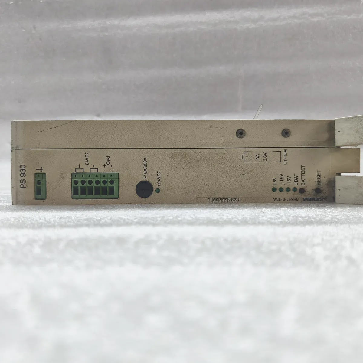SIEMENS PS 930 9AB4141-4NA POWER SUPPLY MODULE 24VDC +5V +15V -15V