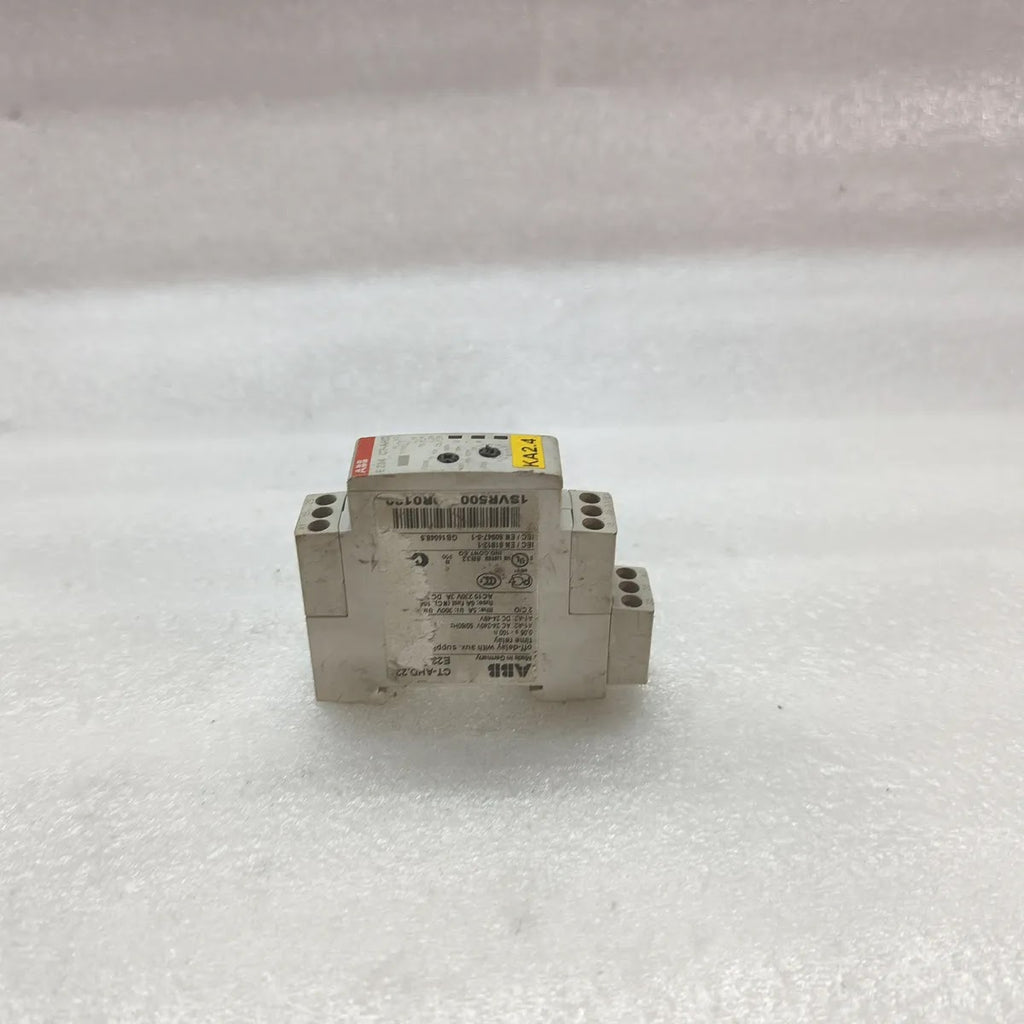 ABB CT-AHD.22 E234 OFF-DELAY TIME RELAY 0.05s-100h AC 24-240V DC 24-48V 2 C/O
