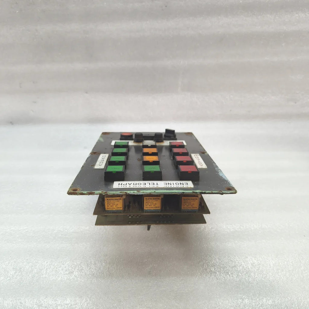 ENGINE TELEGRAPH Control Panel LE12T-OM With Matsushita Relays Marine Ahead