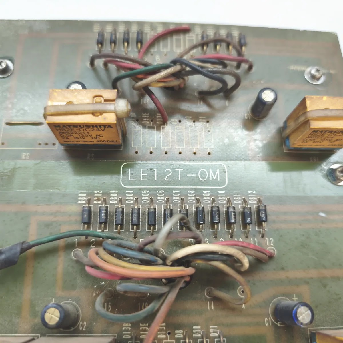 ENGINE TELEGRAPH Control Panel LE12T-OM With Matsushita Relays Marine Ahead