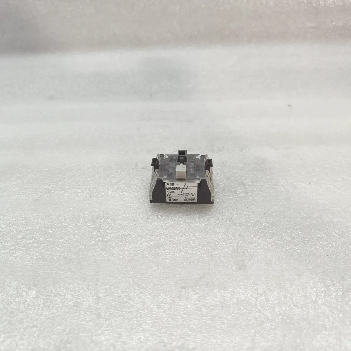 ABB OBFZNA10 AUXILIARY CONTACT BLOCK IEC 60947-5-1 10A 690V AC15