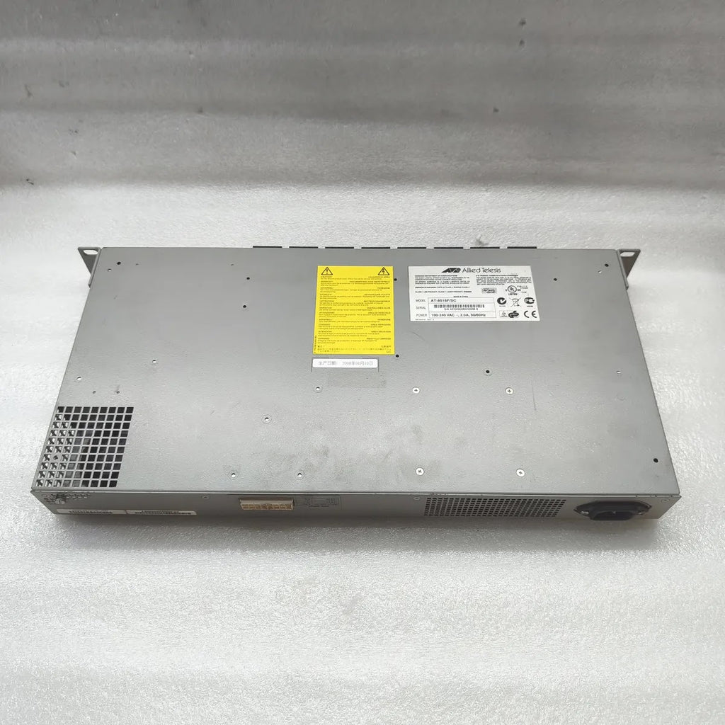 ALLIED TELESIS AT-8516F/SC 100Base-FX Fast Ethernet Switch RS-232 Terminal Port