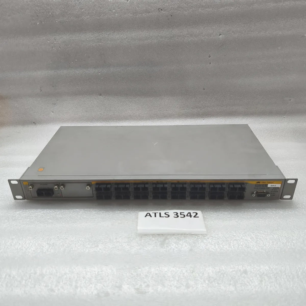 ALLIED TELESIS AT-8516F/SC 100Base-FX Fast Ethernet Switch RS-232 Terminal Port