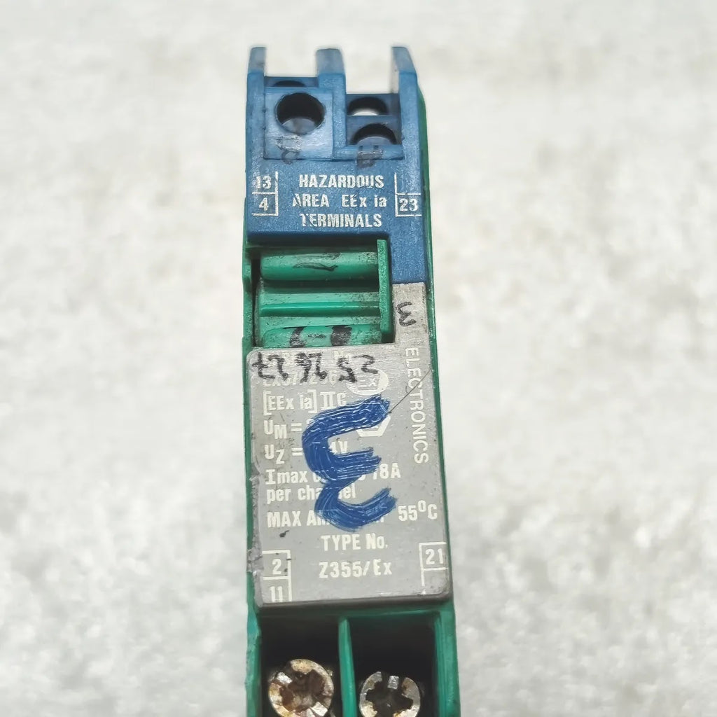 OSNA ELECTRONICS Z355/Ex ZENER BARRIER [EEx ia] IIC 5V 10Ω-5V 10Ω BASEEFA