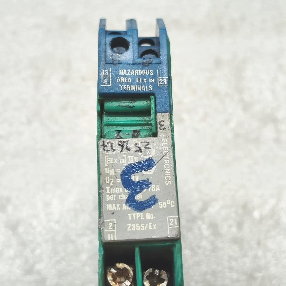 OSNA ELECTRONICS Z355/Ex ZENER BARRIER [EEx ia] IIC 5V 10Ω-5V 10Ω BASEEFA