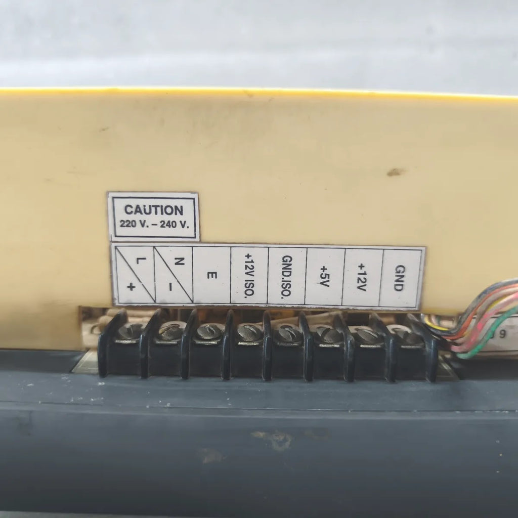 PSU1 POWER SUPPLY UNIT 220V-240V INPUT +12V ISO +5V +12V GND OUTPUTS